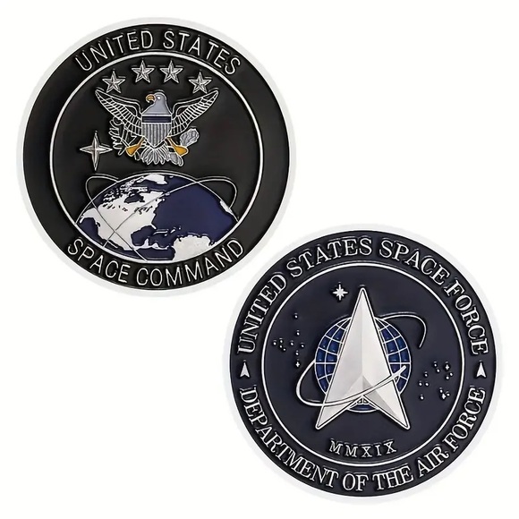 🇺🇸United States Space Force Department Of The Air Force Cased Collector Coin! - Picture 2 of 8